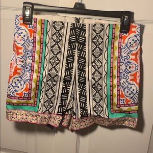 patterned shorts